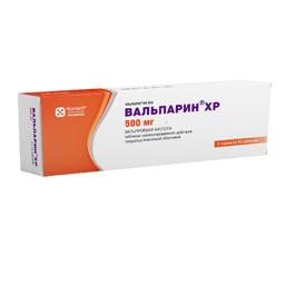Вальпарин ХР таблетки 500 мг 30 шт